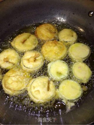 鱼香茄饼的做法步骤：6