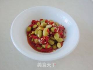 青豆豉炒豆腐干的做法步骤：3