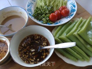 翡翠凉皮的做法步骤：15
