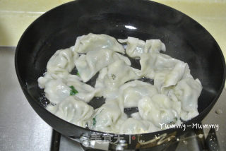 韭菜净饺和韭菜煎饺的做法步骤：5