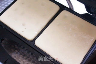 冰淇淋华夫饼的做法步骤：10