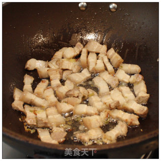 中国人餐桌上的家常美味-----杏鲍菇炸酱面的做法步骤：5