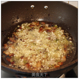 中国人餐桌上的家常美味-----杏鲍菇炸酱面的做法步骤：7