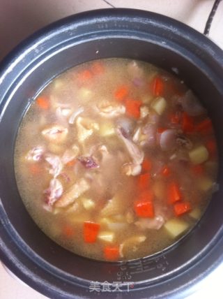 咖喱鸡肉饭的做法步骤：5