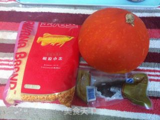 小米南瓜捞海参的做法步骤：1