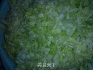 水煮白菜肉饺的做法步骤：2