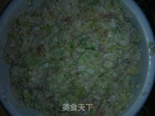水煮白菜肉饺的做法步骤：5