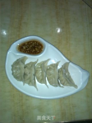 水煮白菜肉饺的做法步骤：9