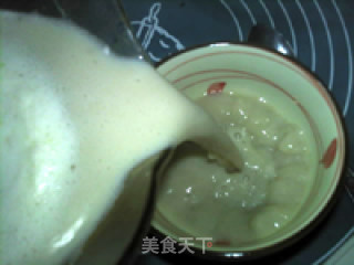 莲子豆浆的做法步骤：8