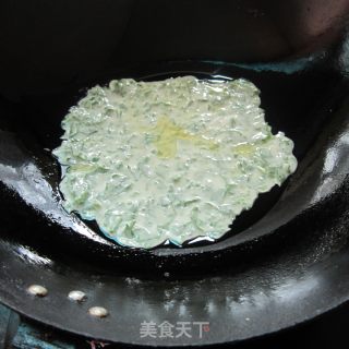 芹菜煎饼的做法步骤：7