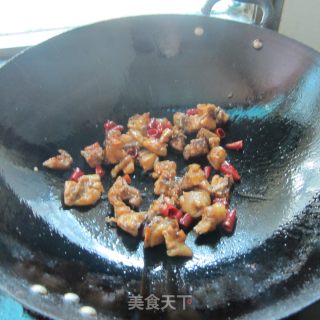 孜然鸡丁的做法步骤：5