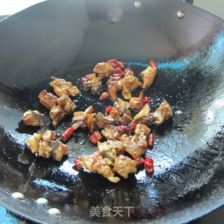孜然鸡丁的做法步骤：6