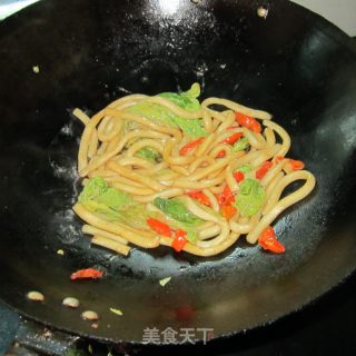 白菜炒粉的做法步骤：6