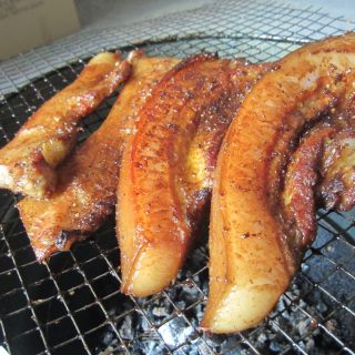熏烤麻辣孜然腊肉的做法步骤：6