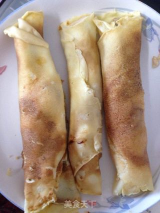用电饼铛做薄饼的做法步骤：6