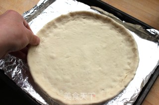 快乐DIY——鸡肉披萨的做法步骤：8