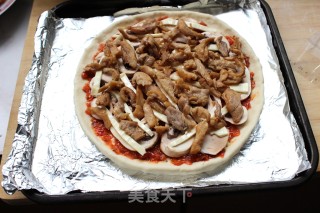 快乐DIY——鸡肉披萨的做法步骤：12