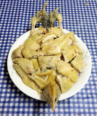 清蒸水晶鸡的做法步骤：6