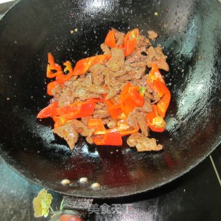 爆炒猪肝的做法步骤：9