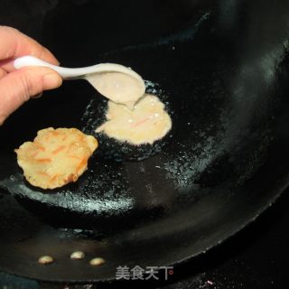红萝卜煎饼的做法步骤：5