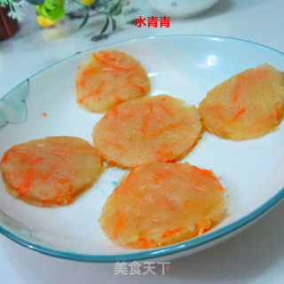 红萝卜煎饼的做法步骤：8