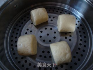 牛奶银丝卷的做法步骤：15