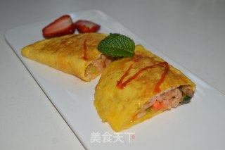 蛋包饭的做法步骤：10