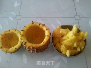 菠萝饭的做法步骤：2