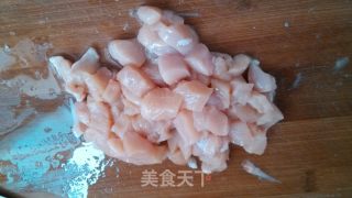 香辣魔芋鸡丁的做法步骤：1