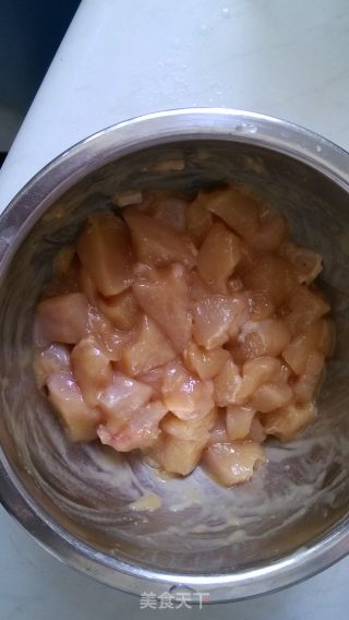 香辣魔芋鸡丁的做法步骤：2