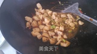 香辣魔芋鸡丁的做法步骤：7