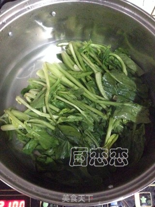 菠菜粉丝的做法步骤：4