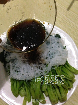 菠菜粉丝的做法步骤：7