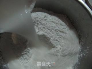 香煎腊味萝卜糕的做法步骤：3