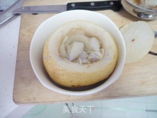 百合雪梨盅的做法步骤：5