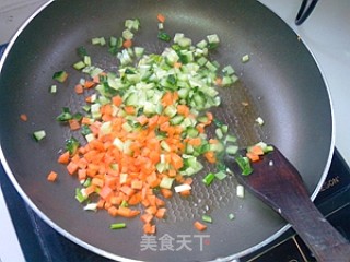 什锦炒饭的做法步骤：6