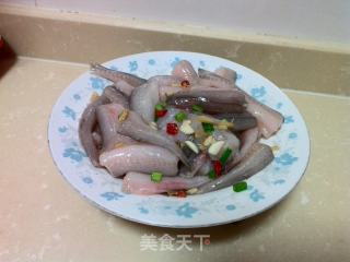 椒盐九尾鱼的做法步骤：2