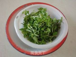 清炒水香菜的做法步骤：2