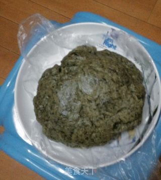 春笋三丁青团的做法步骤：7