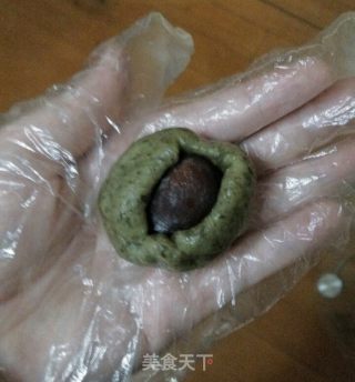 春笋三丁青团的做法步骤：10
