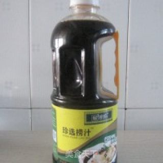 珍选捞汁韭菜的做法步骤：5