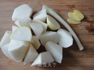 润肺理气【白萝卜大骨汤】的做法步骤：2