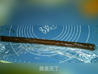 可可卷心酥的做法步骤：5