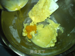 可可卷心酥的做法步骤：8