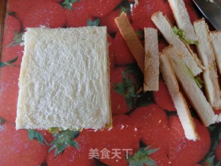 三明治的做法步骤：10