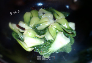 香菇瓢儿菜的做法步骤：5