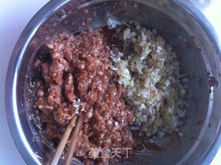 猪肉大葱包子的做法步骤：3