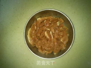 土豆丝炒肉的做法步骤：2