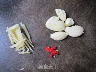 咸菜炒花蚬的做法步骤：7