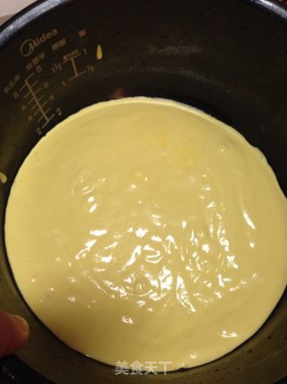 电饭煲制作蛋糕的做法步骤：8
